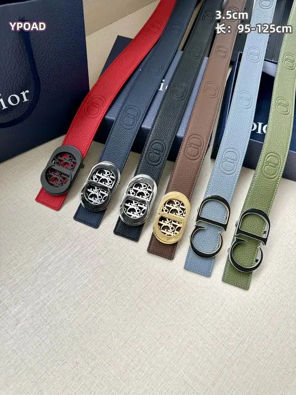 Dior belt 35mmX95-125cm 8L55